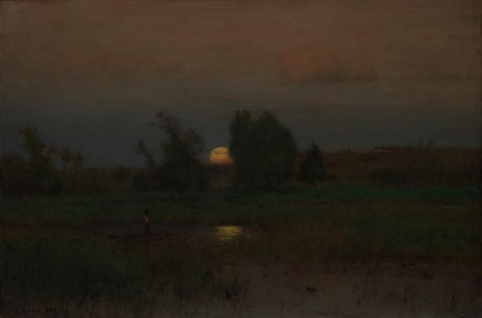 George Inness Moonrise